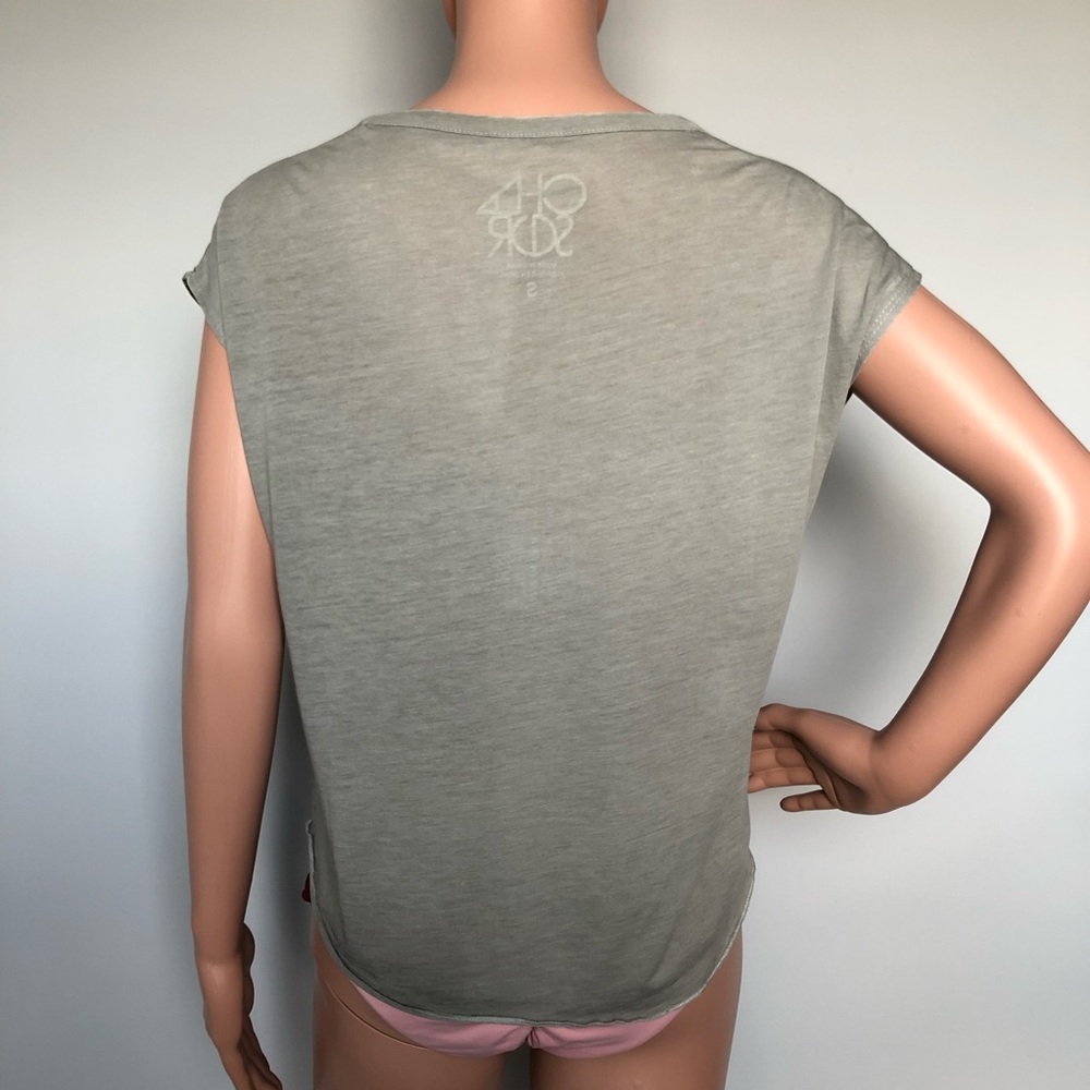 Chaser Pink Blossom Peace Sign Tee - Picture 5 of 7